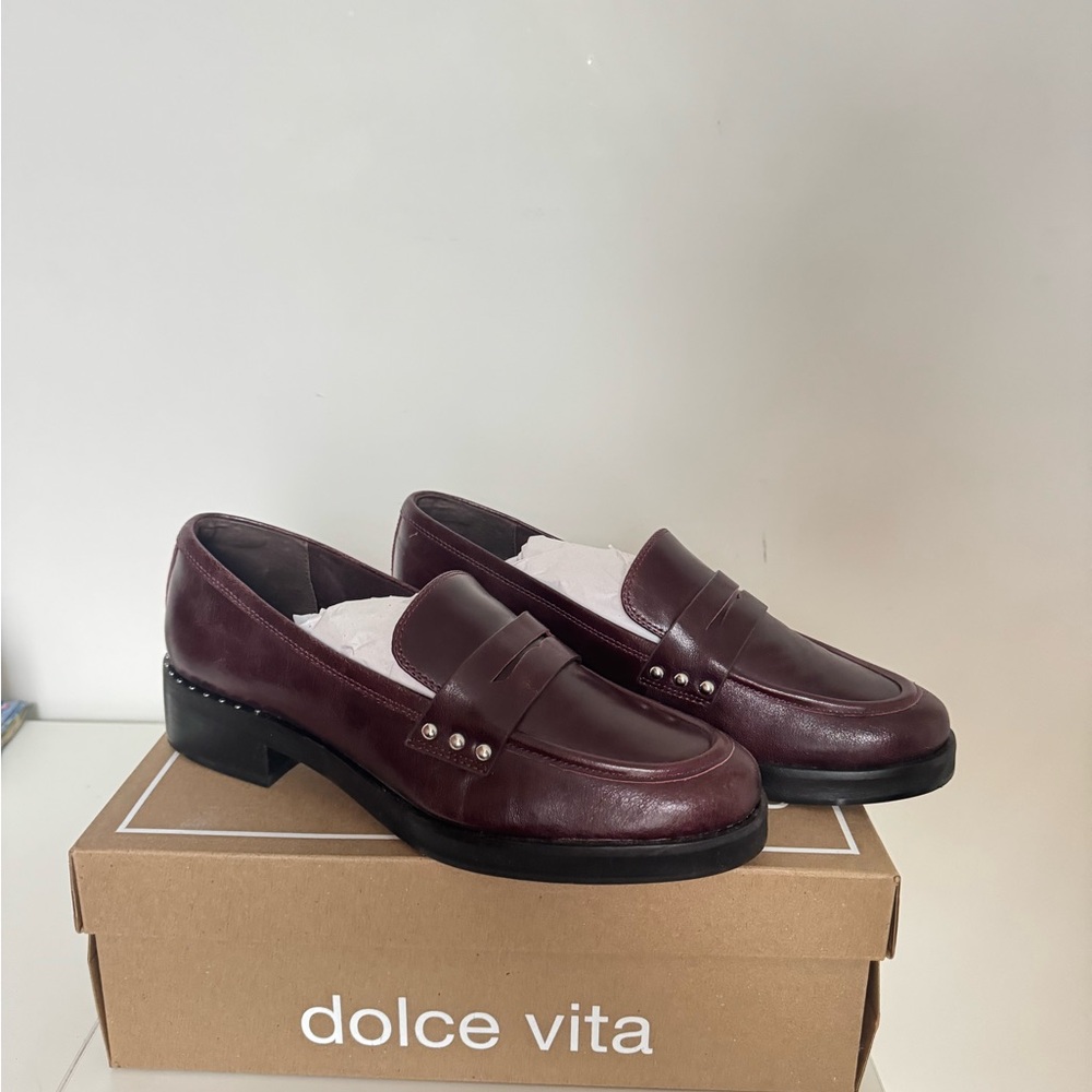 Dolce Vita Burgundy Loafers
